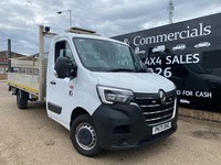 2021 71 RENAULT MASTER 35 2.3 DCI 145 LWB DROPSIDE TAIL LIFT PICK UP 82K FSH AC