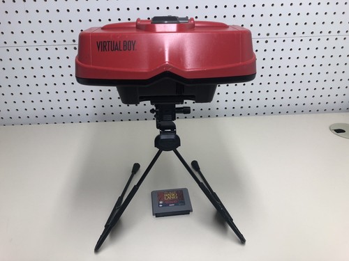 Nintendo Virtual Boy With Wario Land Game NES