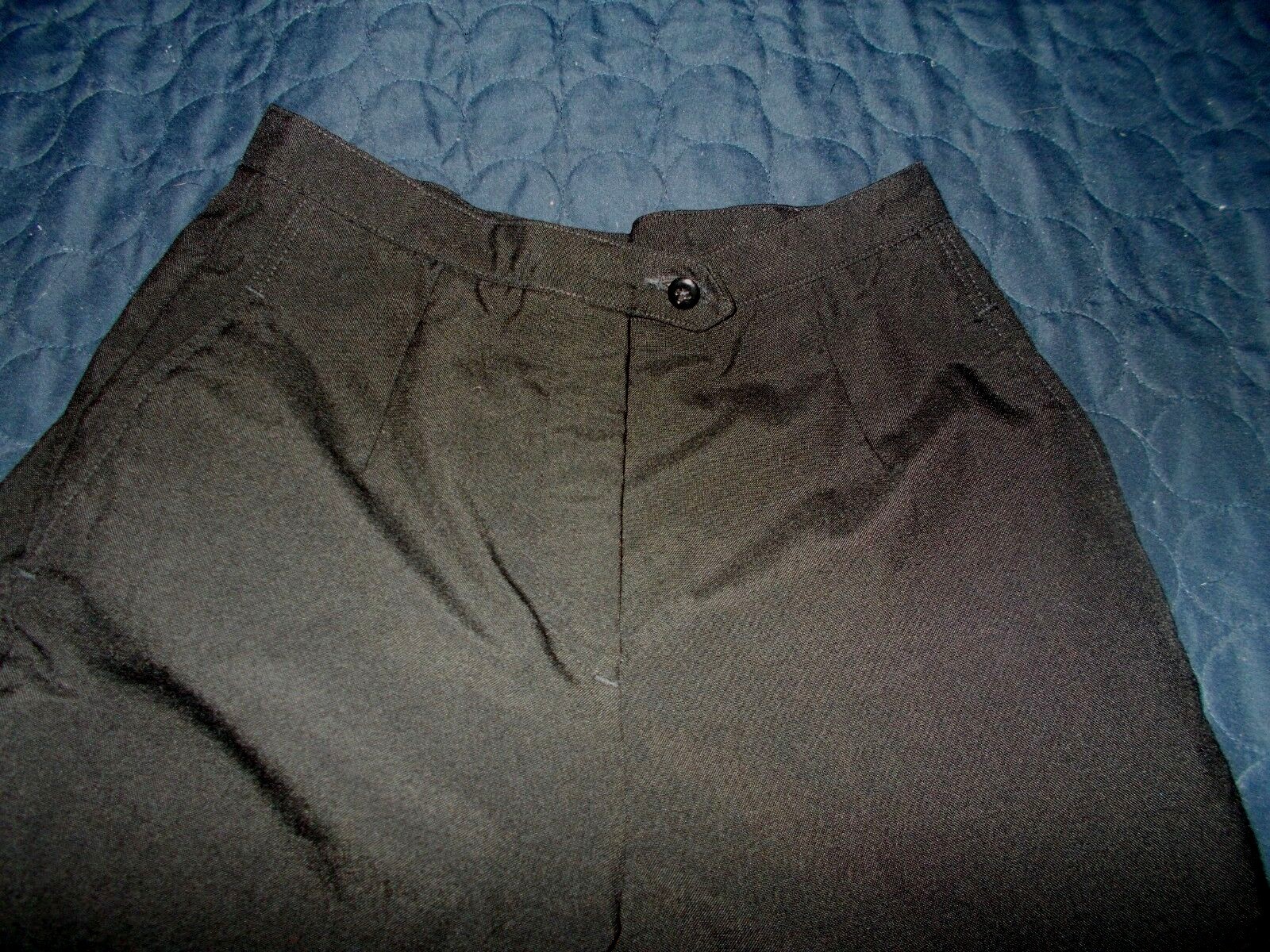 Defense Logistics Ladies Military Black Slacks Trousers Classic Dress Pants asst