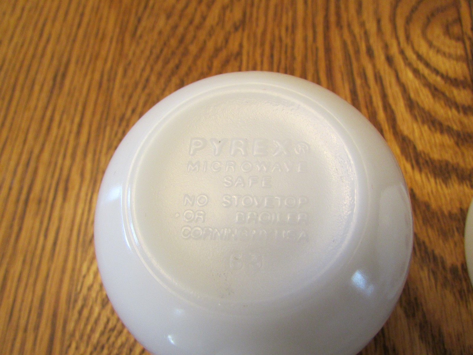 Pyrex Autumn Harvest Orange Brown Corning White Glass C Cups Vintage Original