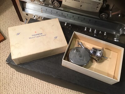 Vtg Thorens Musical Bar Host Automatic Liquor Pourer Spout Music Box