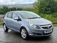 2010 VAUXHALL CORSA SXI 1.2i 16V 5DR LIGHNING SILVER 85PS A/C PART EX TO CLEAR