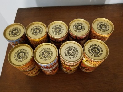 Historical Beer Can Lot of 9 American Brewers Collection Flat Top Norton Mayer's
