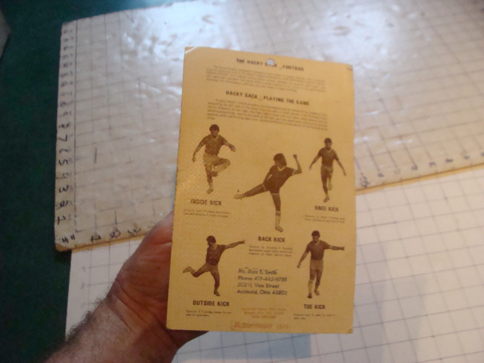 1978 sealed FIRST HAND MADE HAITIAN HACKY SACK footbag Pre-Whamo--MOC UNUSED wow