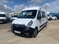 2020 VAUXHALL MOVANO 2.3 Turbo D 135ps H2 7 SEATER CREW CAB DAY VAN 23K MILES