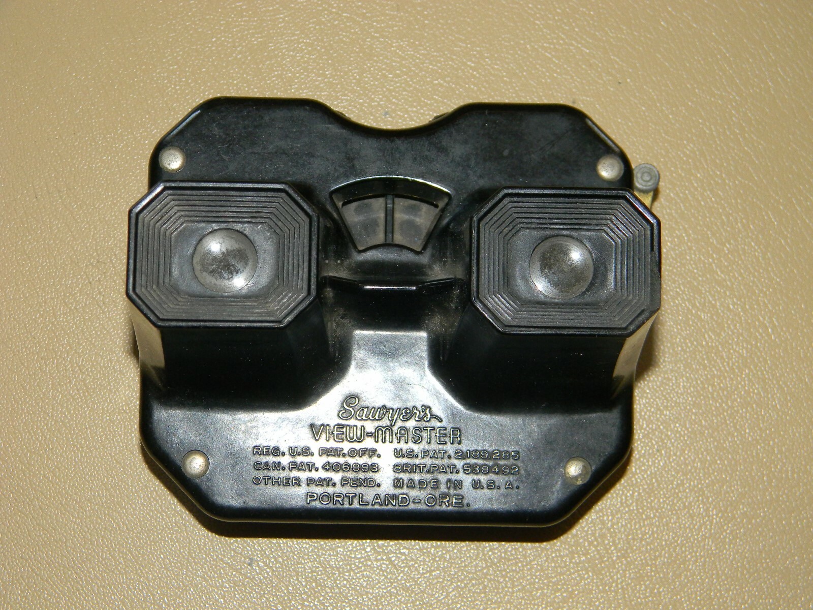 VTG SAWYERS VIEW MASTER METAL VIEWER & REELS LOT HOPALONG CASSIDY SAMBO TARZAN