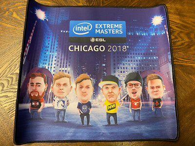 Official IEM Chicago 2018 CSGO Mousepad - Counter Strike - NEW - SIMPLE NITRO ++