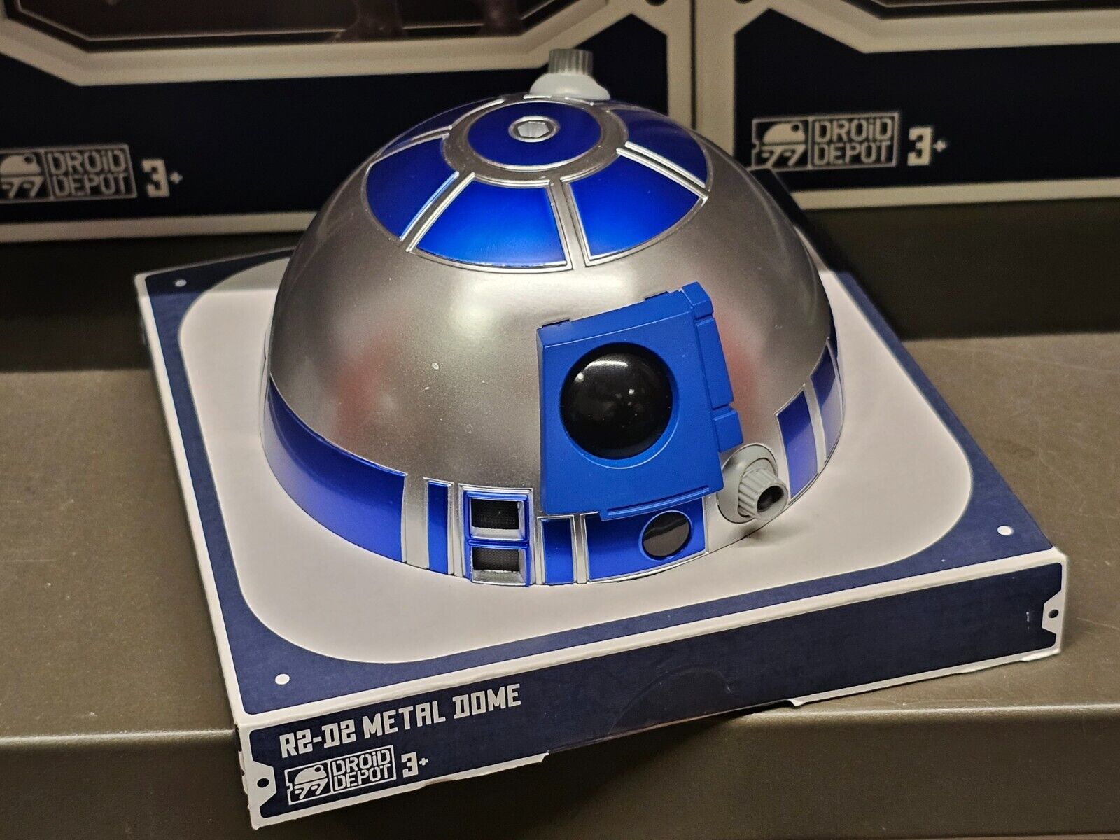 Disney Star Wars Galaxy's Edge R-Series R2-D2 Metal Dome Disney Star Wars Galaxy's Edge R-Series R2-D2 Metal Dome
