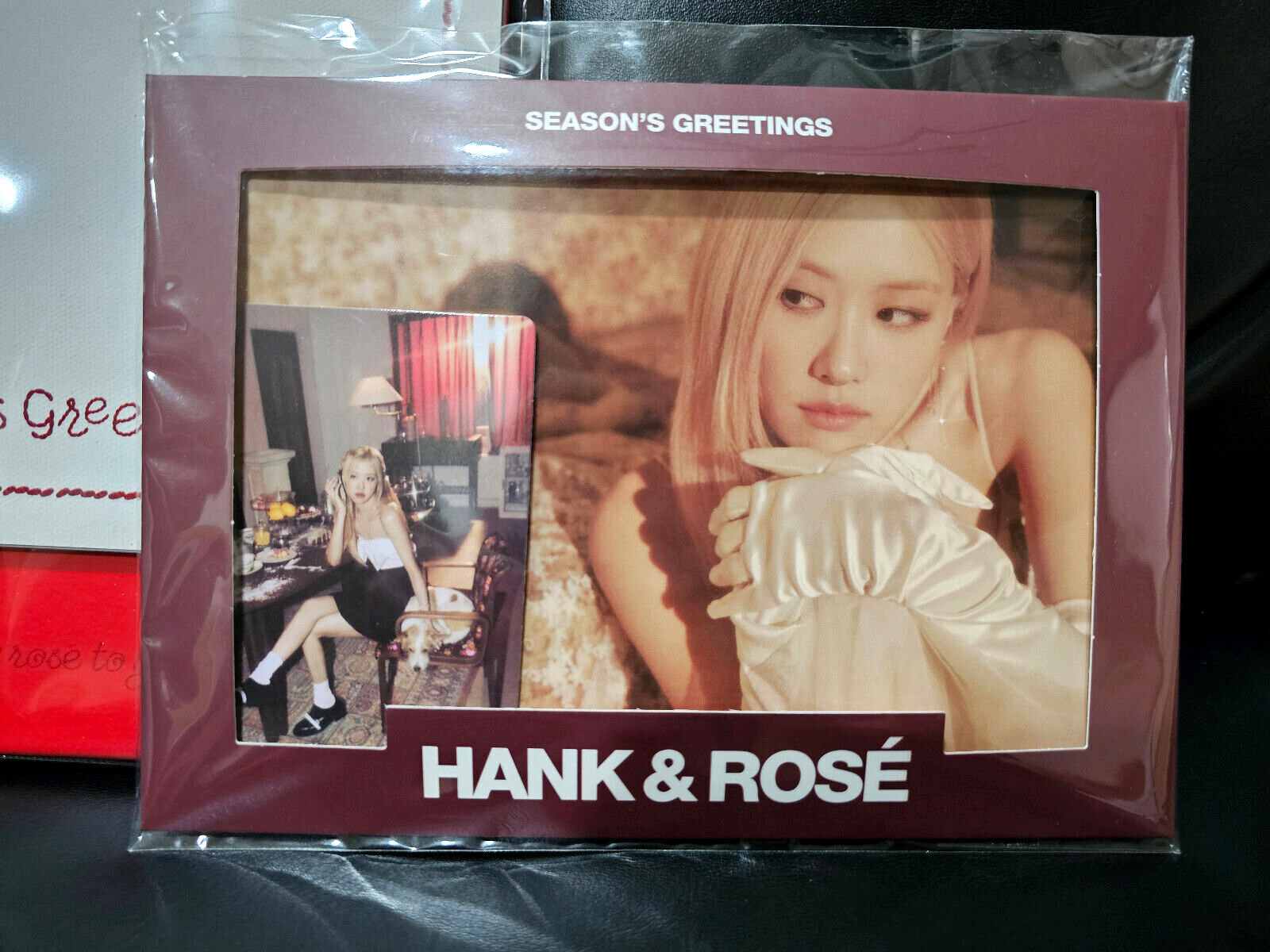 BLACKPINK リサ 9周年 weverse 当選20枚限定 トレカ BLACKPINK ロゼ 9