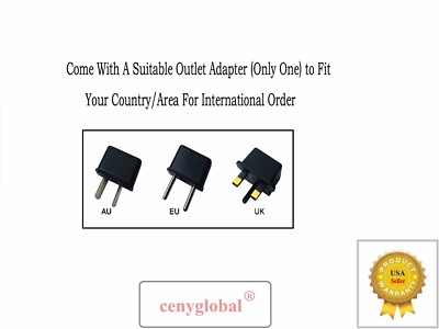 AC Power Adapter For NordicTrack GX 2.5, GX 2.7, GX 4.5, GX 4.7, E 5.9, A.C.T.