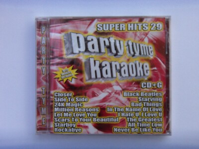 Party Tyme Karaoke: Super Hits, Vol. 29 by Karaoke (CD, May-2017, Sybersound...