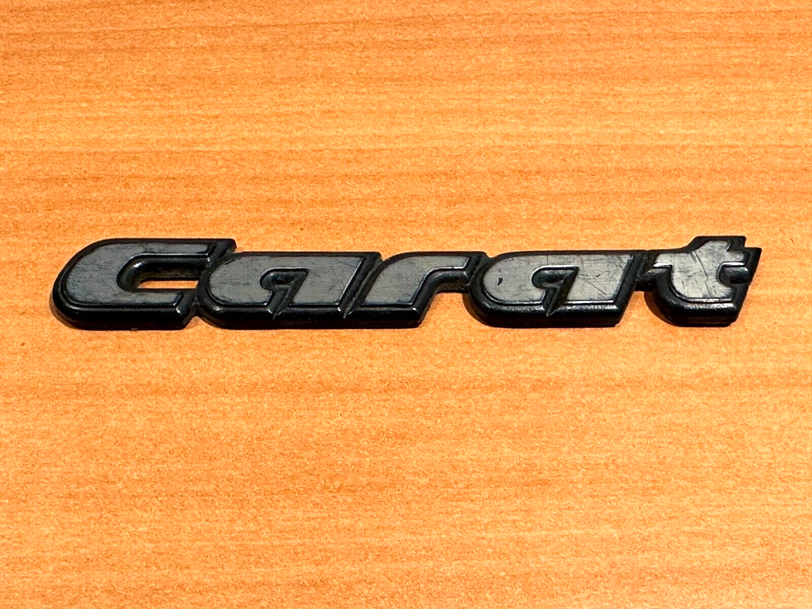 RARE VW Volkswagen MK2 A2 Jetta CARAT Edition Badge Emblem 