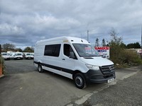 2019 MERCEDES SPRINTER 516 CDI LWB CREWVAN**82K MILES**NO VAT