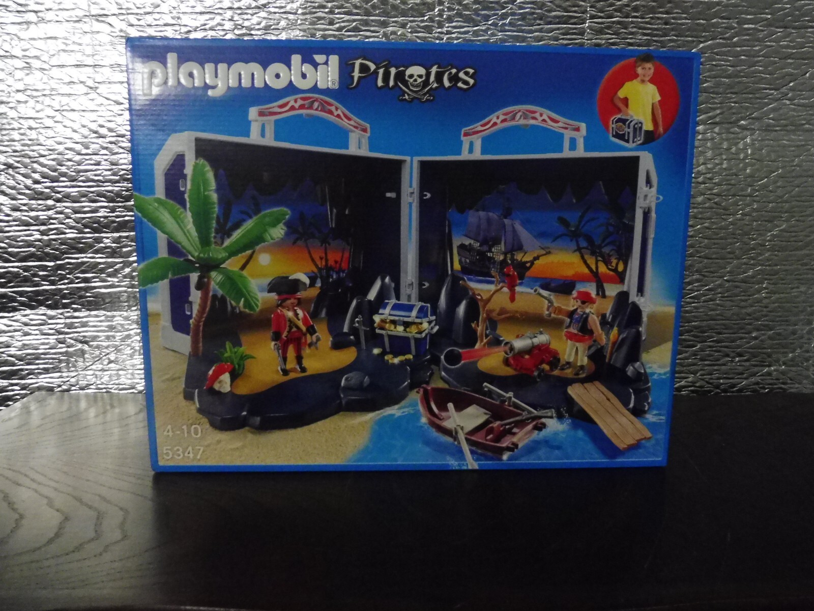 Playmobil Pirates 5347 海賊 パイレーツ Playmobil 5347 Take Along Pirates Chest – toy-vs