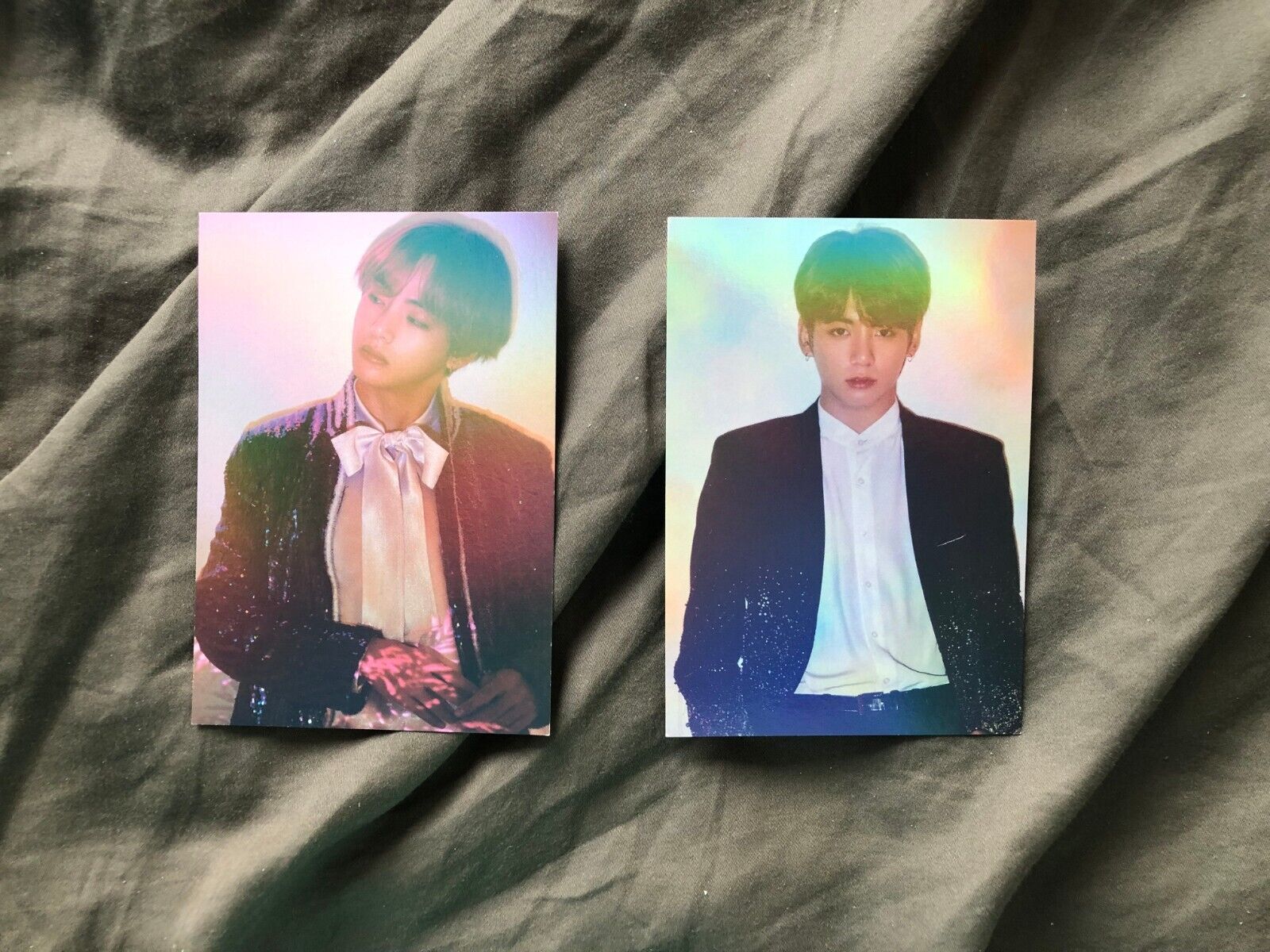 RARE) BTS WINGS TOUR THE FINAL MINI PHOTOCARD HOLOGRAM - V RARE) BTS WINGS TOUR THE FINAL MINI PHOTOCARD HOLOGRAM - V