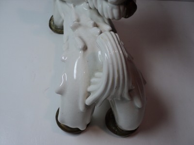 Vintage Dog Statue Kent Art Ware Japanese Art Deco