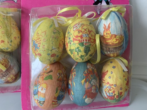 Vintage Dollar Tree Decoupage Eggs