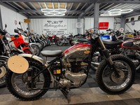 1950 BSA A7 500cc Plunger scrambler, high level pipes, ready to use! super cool 