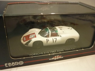 Ebbro 43640 Porsche 910 17 1968 Adac 1000KM 1/43