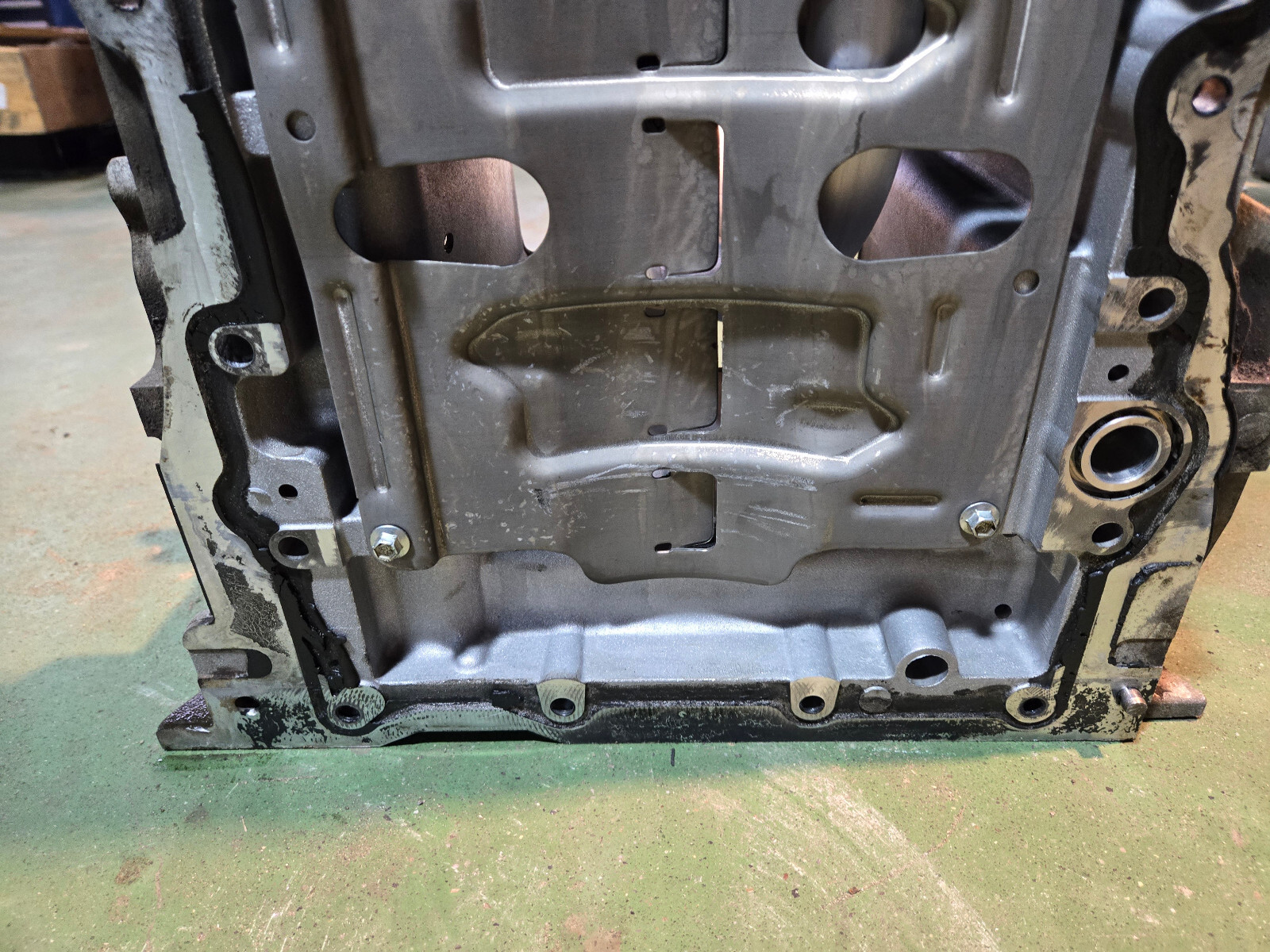 6.7L Powerstroke Upper Oil Pan DC3Q-6676-AC - Picture 3 of 11