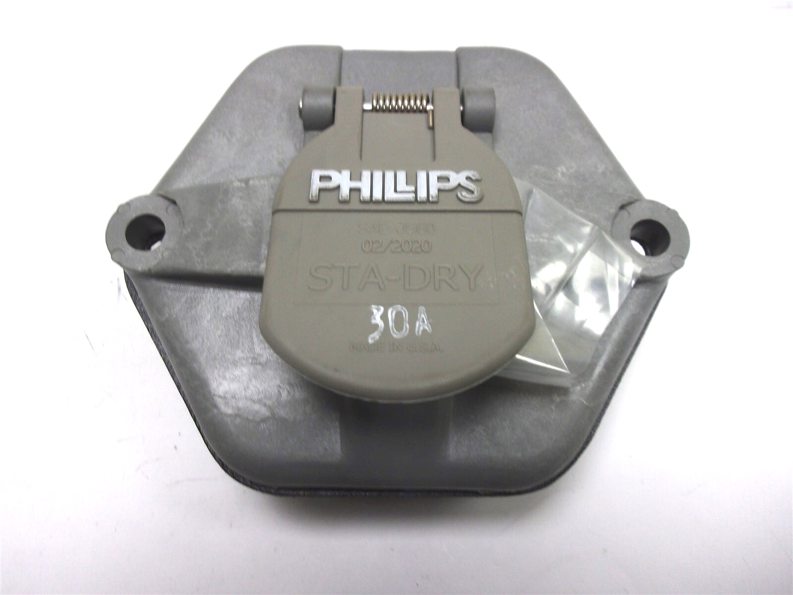 ⑤7-b/7-c/8-iセット 16-763 NEW PHILLIPS 7-WAY RECEPTACLE/SOCKET 30A CIRCUIT
