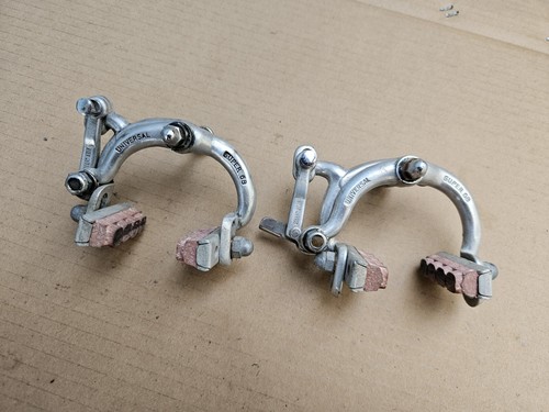 UNIVERSAL ユニバーサル キャリパー ブレーキ super 68 Vintage Universal Super 68 Road Bike Brake Calipers Quick