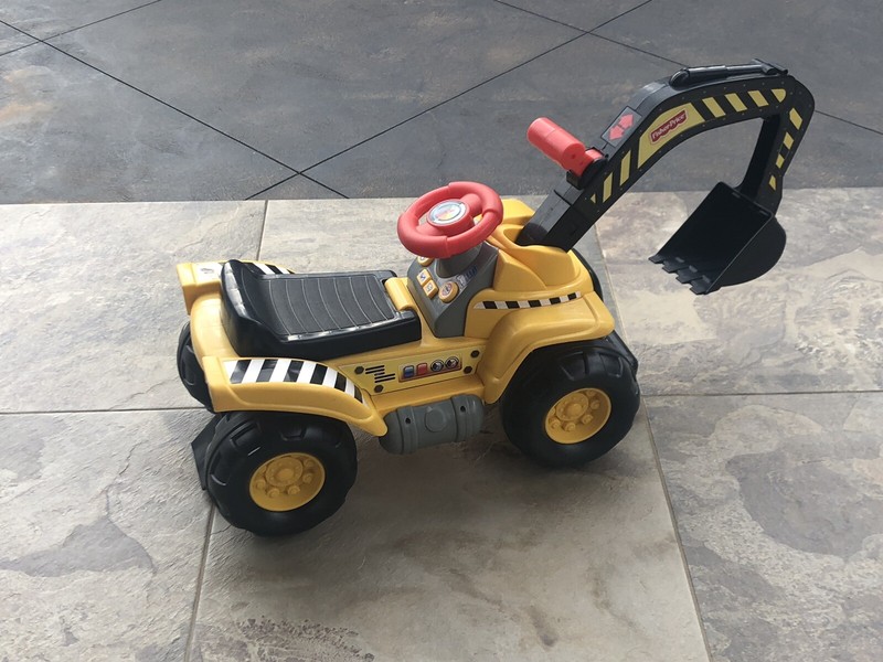 fisher price ride on digger