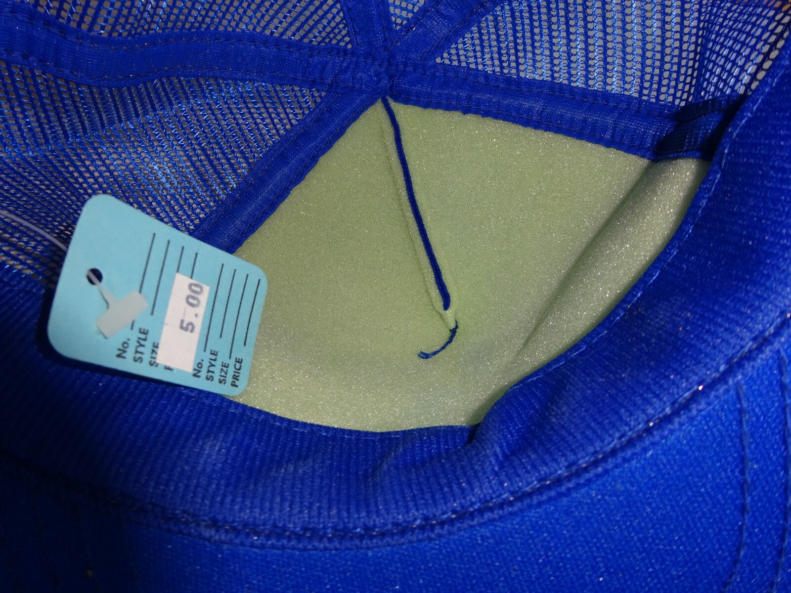 VTG Oregon Coast Snapback Foam Hat Baseball Cap Made in USA Mesh Trucker