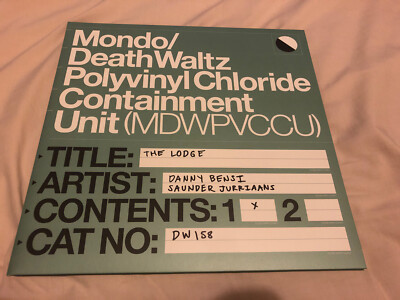 DEATH WALTZ MONDO TEST PRESS THE LODGE SOUNDTRACK DANNY BENSI SAUNDER JURRIAANS