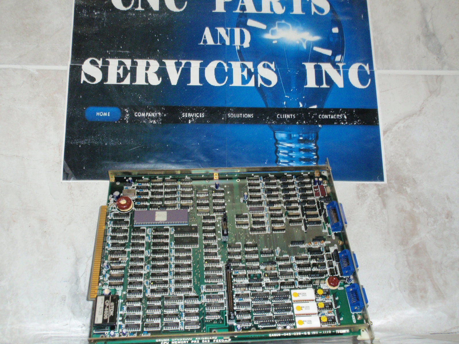 Okuma Opus 5000 MAIN BOARD／E4809-045-035 OKUMA OPUS 5000 Main BOARD E4809-045-035-B tested | eBay