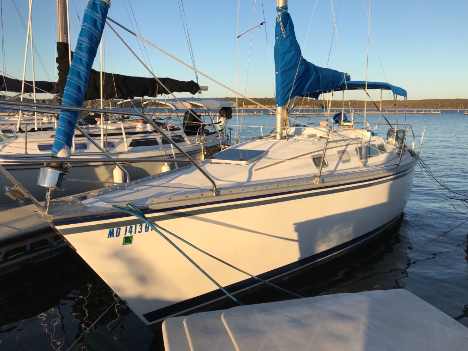 1985 Updated Hunter 31 Sailboat