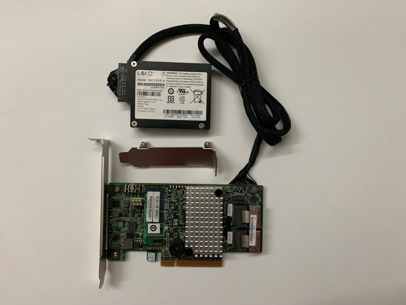 LSI MegaRAID 92728i 8Port 512MB 6Gbps SATA/SAS RAID Controller Card