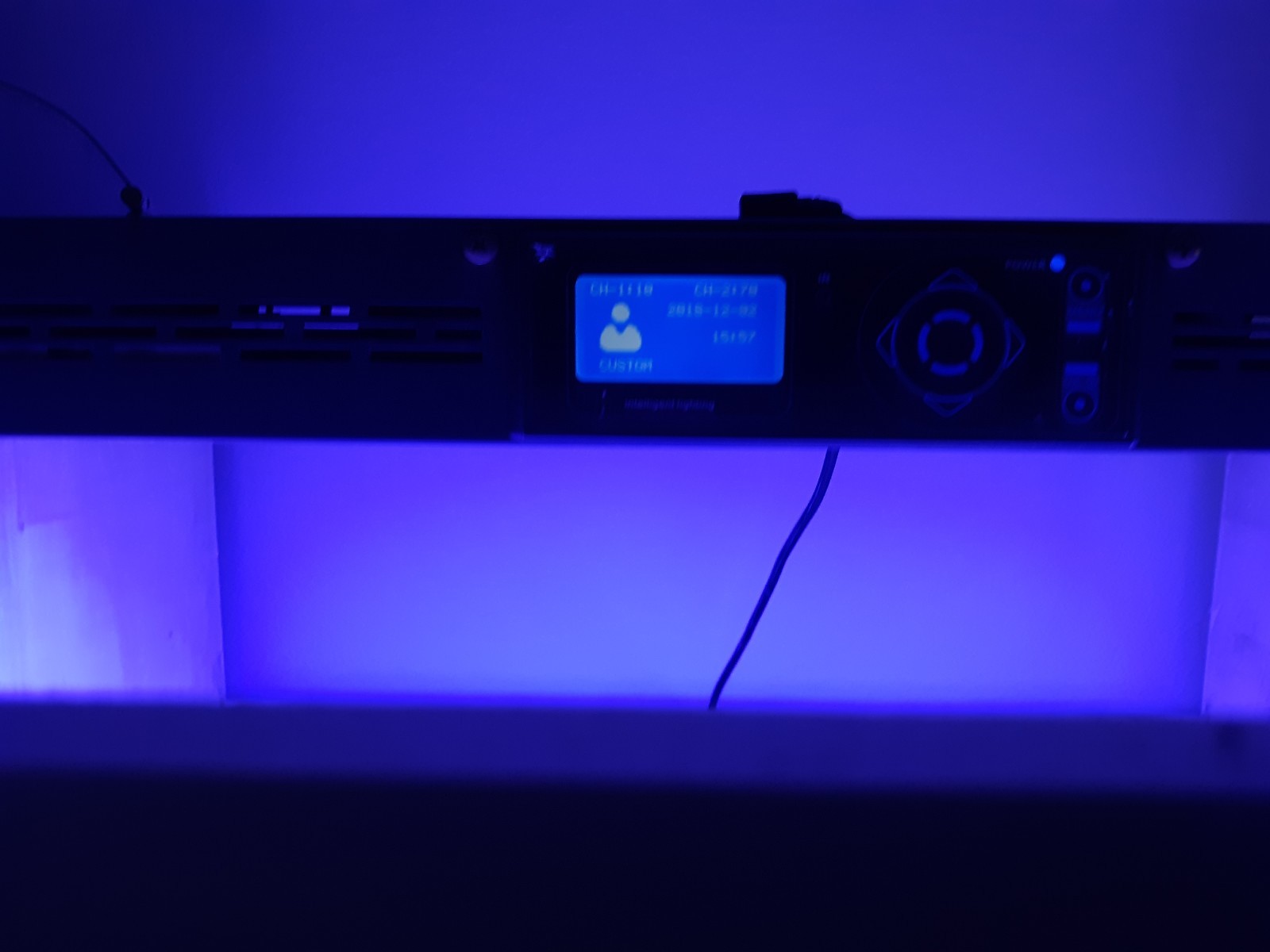 2 Reef Breeders 240W 99 LEDs Aquarium Light Dimable Blue & White with Remotes