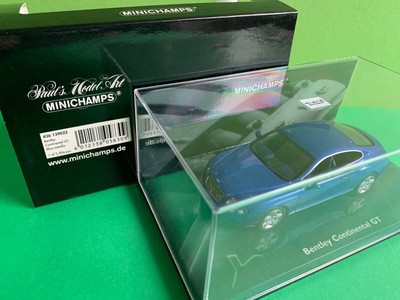 Bentley Continental GT blue met. blau met. PMA 1:43