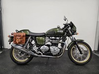 2016 TRIUMPH THRUXTON *LEATHER PANNIERS - FULL SERVICE HISTORY - 12 MONTH MOT *