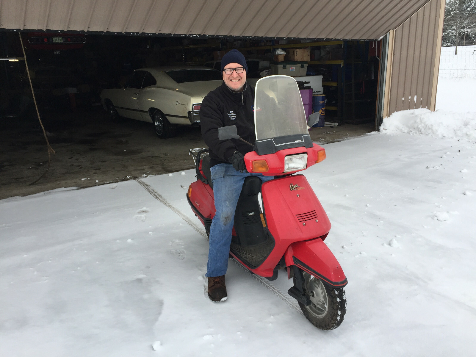 1994 Yamaha Riva 125 XC125 Moped Scooter