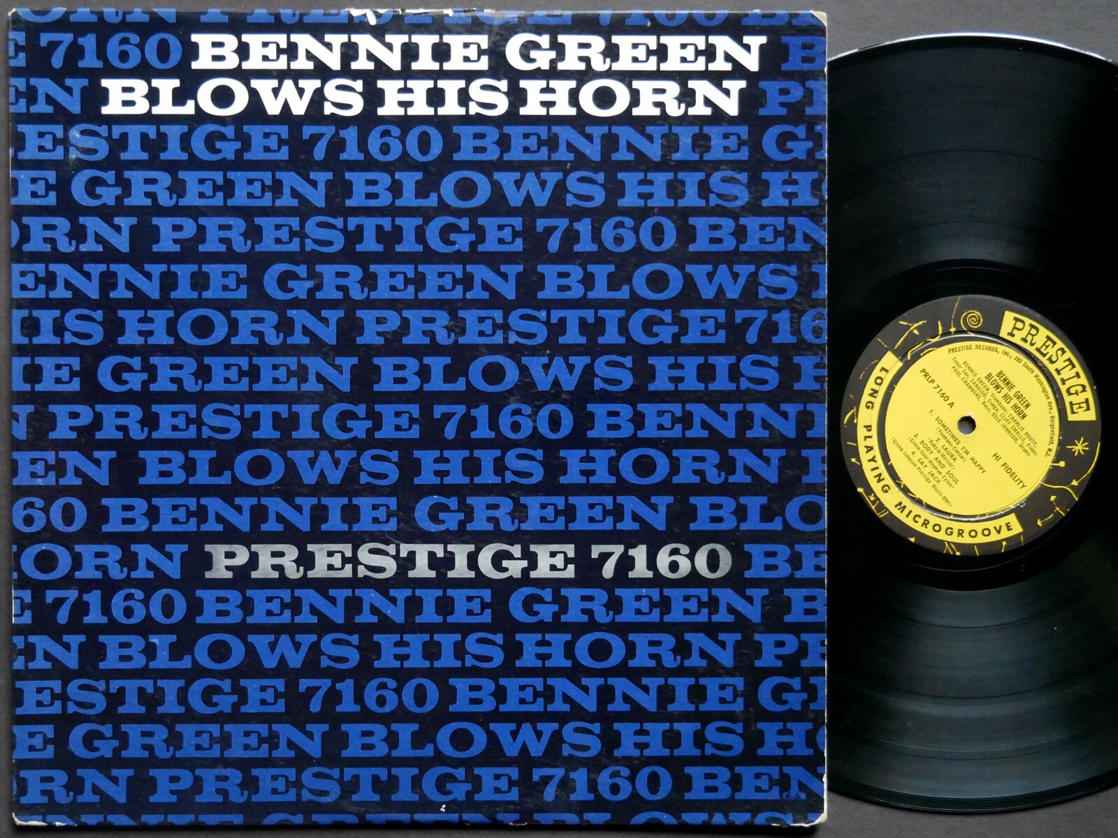 BENNIE GREEN Blows His Horn LP PRESTIGE PRLP 7160 NJ RVG DG MONO