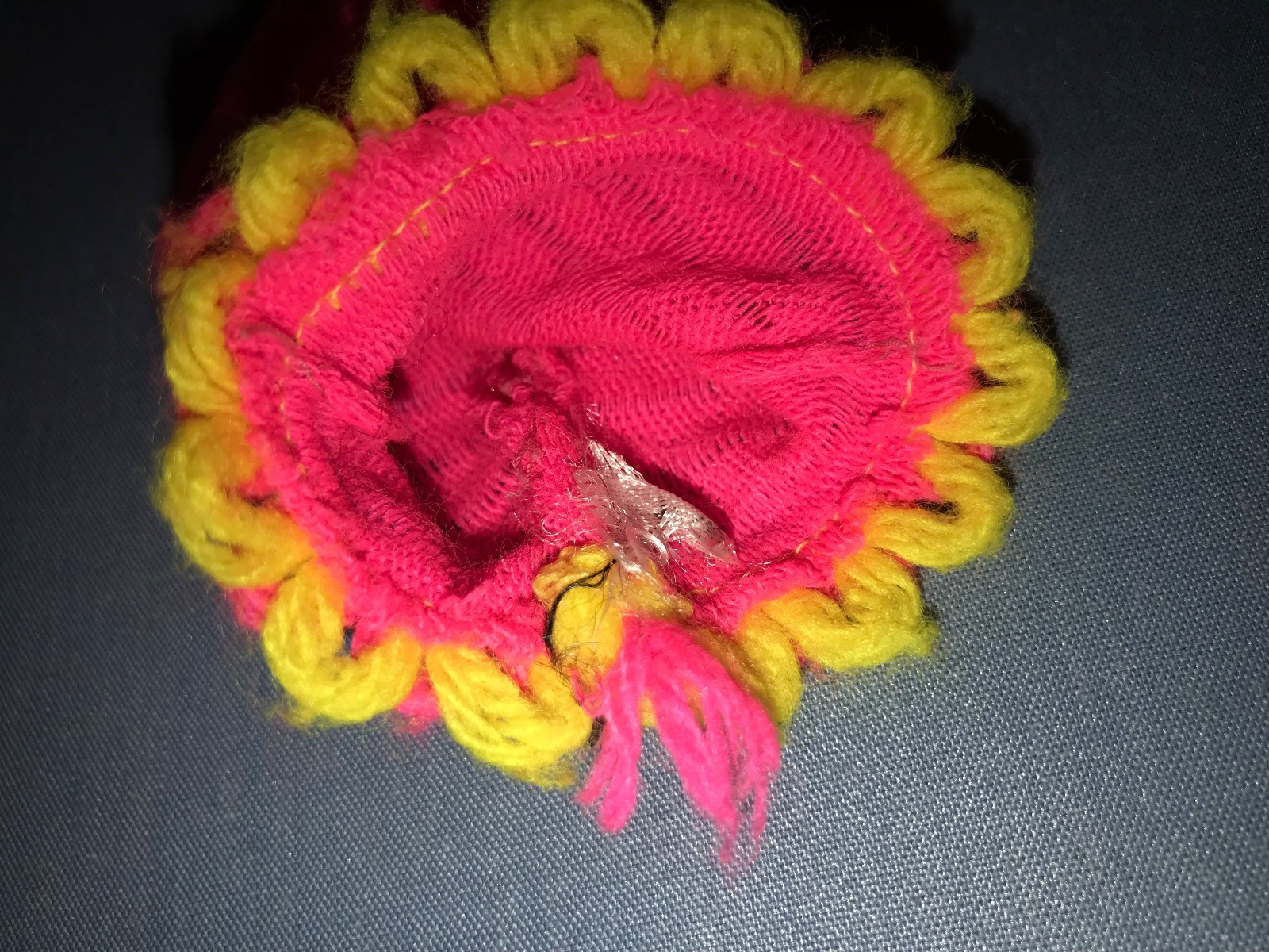 1968 Talking Barbie Original Outfit #1115 Knit Pink Yellow Swimsuit  Shirt TAG