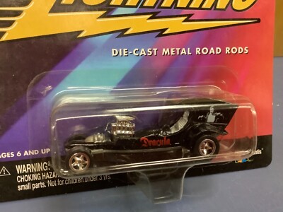 Dracula tv car  JOHNNY LIGHTNING 1/64 ltd ed 2000 