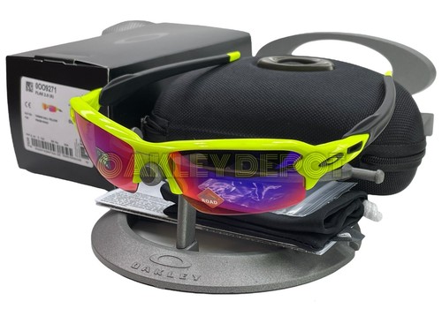 ✓🕶️ OAKLEY FLAK 2.0 009271 TENNIS BALL YELLOW/PRIZM ROAD