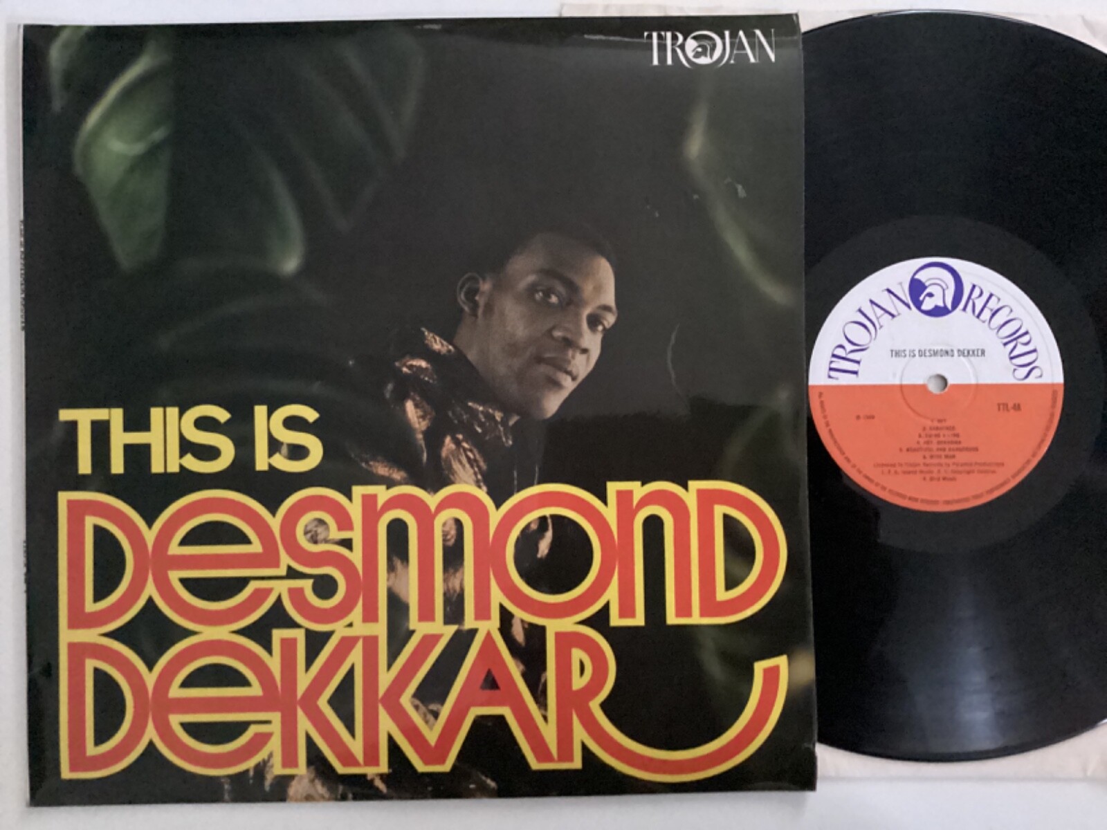 THIS IS DESMOND DEKKAR DEKKER MONO TROJAN TTL4 REGGAE VINYL