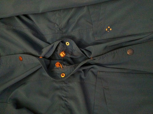 Cherokee perfect stretch scrub jacket small!! Blue