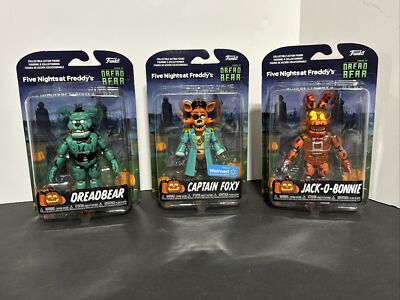 Funko Five Nights At Freddy s Curse Of Dread Bear Action Figure Set Of 3 FNAT
