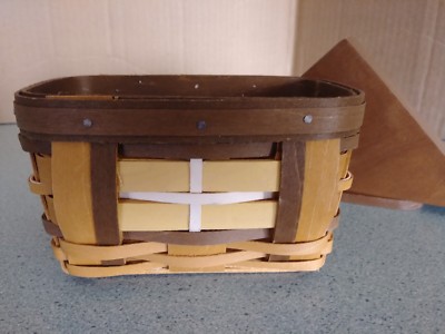 Longaberger 2017 Collector's Club Christmas Village House Basket set NEW