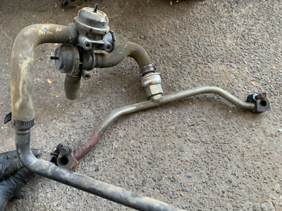 87 - 96 FORD F150 F250 F350 SMOG PUMP AIR INJECTION SOLENOID VALVE PIPE TUBE OEM