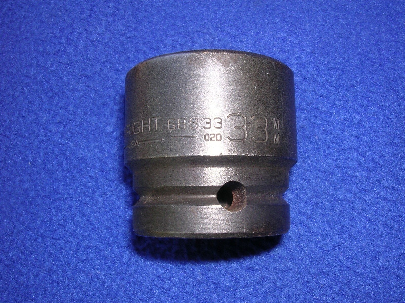 Wright 3/4" Drive 33mm 68s33 Industrial Finish Impact Socket 6 Points