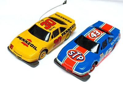 TYCO #43 STP  AND #30 pennzoil  with TCR chassis, unused,LOOK! freeship!