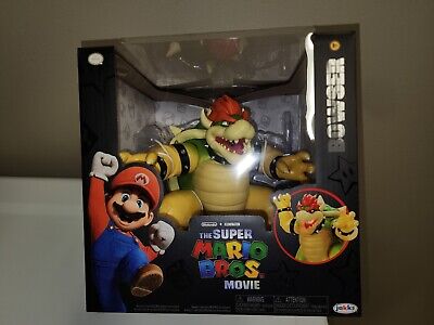 Super Mario Bros Movie 2023 Toys Bowser 7'' Action Figure Jakks Official 