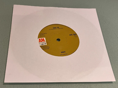 Drupi - Vado Via - Un Letto E.Lei - Vinyl Record 7'' Single - 1973 A&M AMS 7083