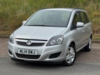 2014 Vauxhall Zafira 1.8i [120] Exclusiv 5dr MPV Petrol Manual